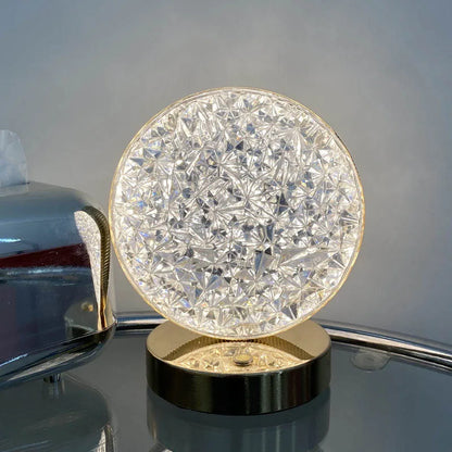 Luxe Crystal Star LED Lamp